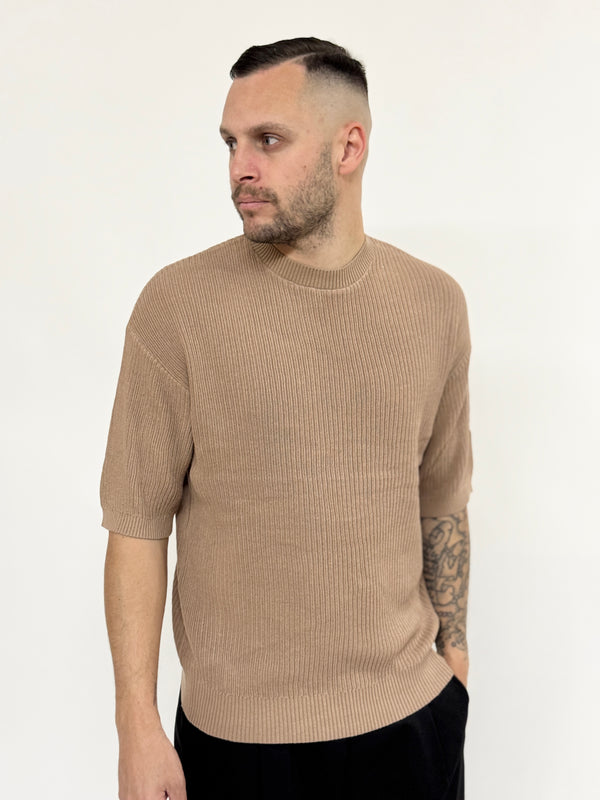 Maglia J.W a coste khaki