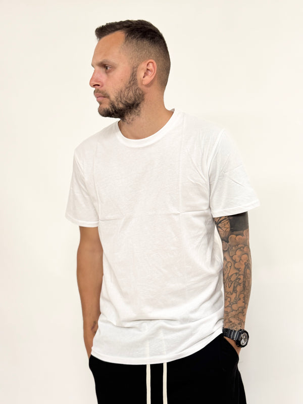 T-shirt TW basica semplice bianca