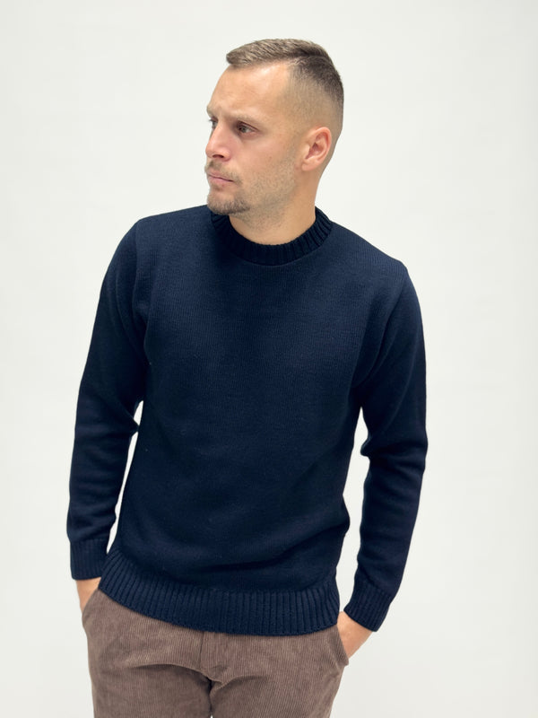 Maglione AD basico blu