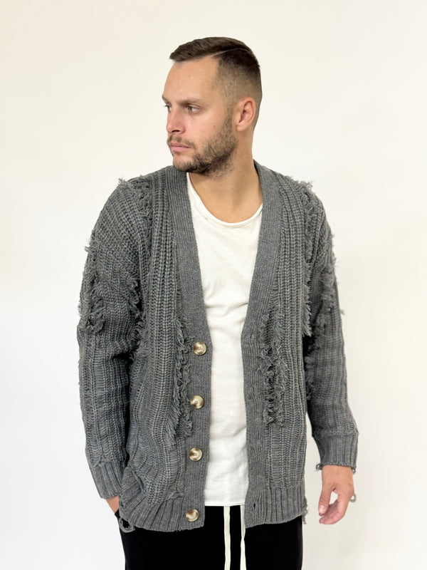 Cardigan J.A over con rotture