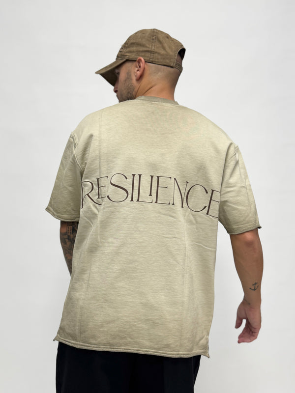 T-shirt RESILIENCE slavata beige
