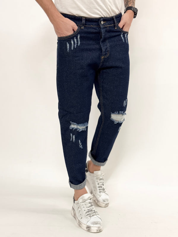 Jeans C.H cropped rotture ginocchia LAV.0
