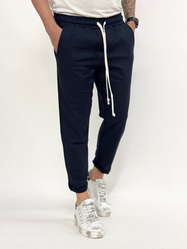 Pantalone CUBA regular blu LINO