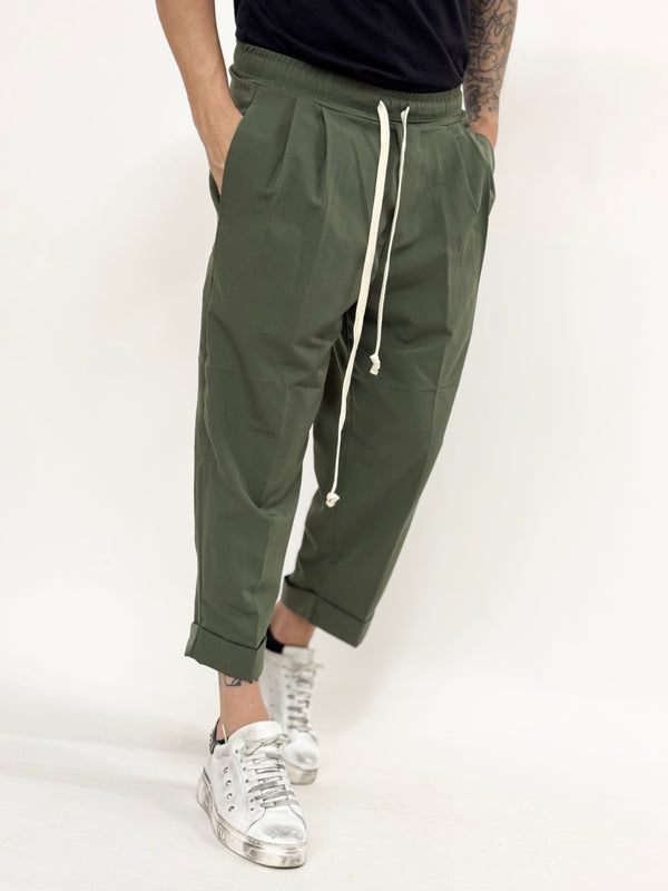 Pantalone BERLINO over con risvolto