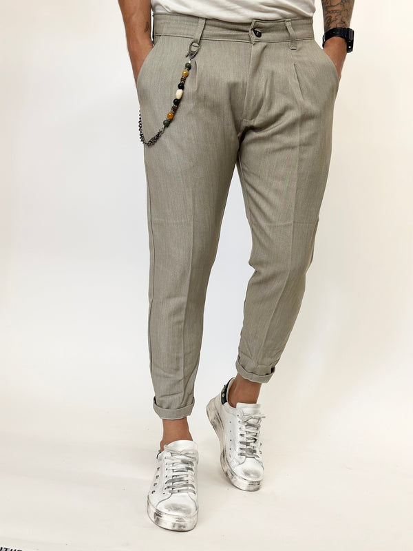 Pantalone MILANO sartoriale fango