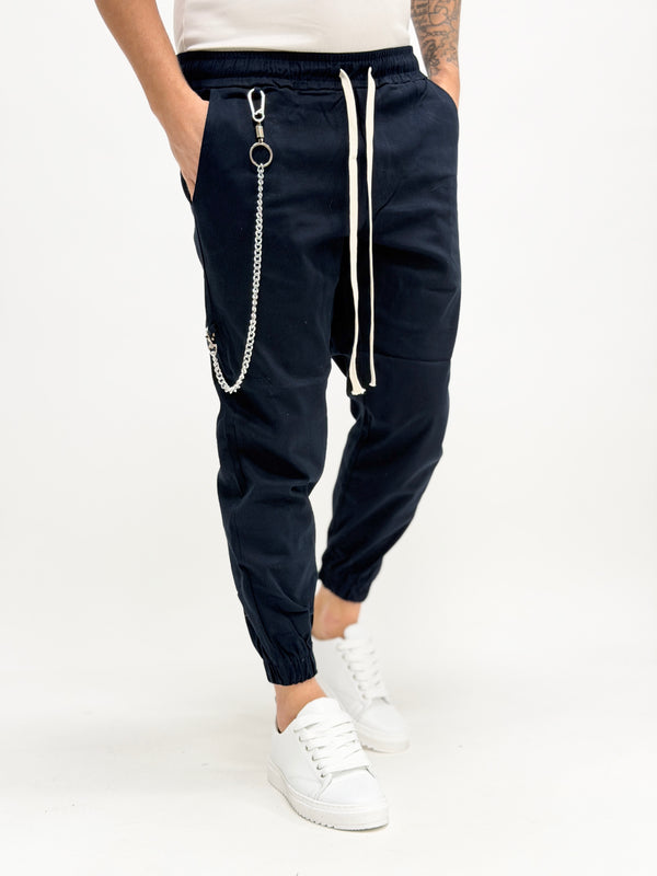 Pantalone ATLANTA con molla blu