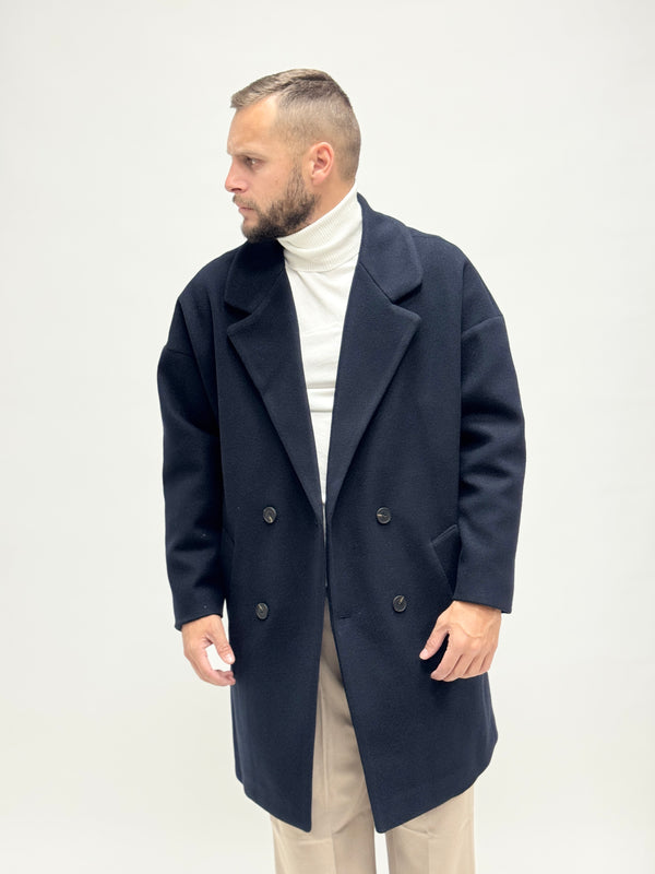 Cappotto AD oversize blu
