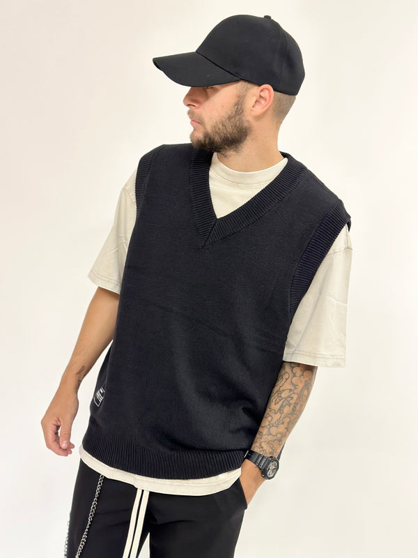 Gilet J.W in maglia nero