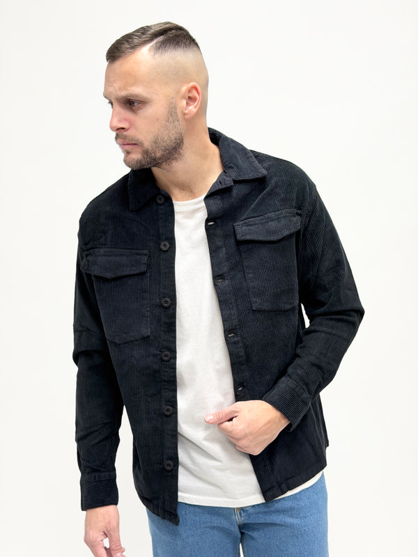 Giacca selene in velluto nera