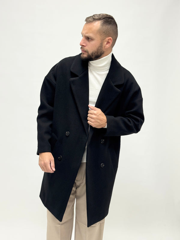 Cappotto AD oversize nero