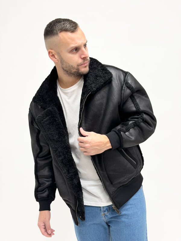 Ecomontone double face nero