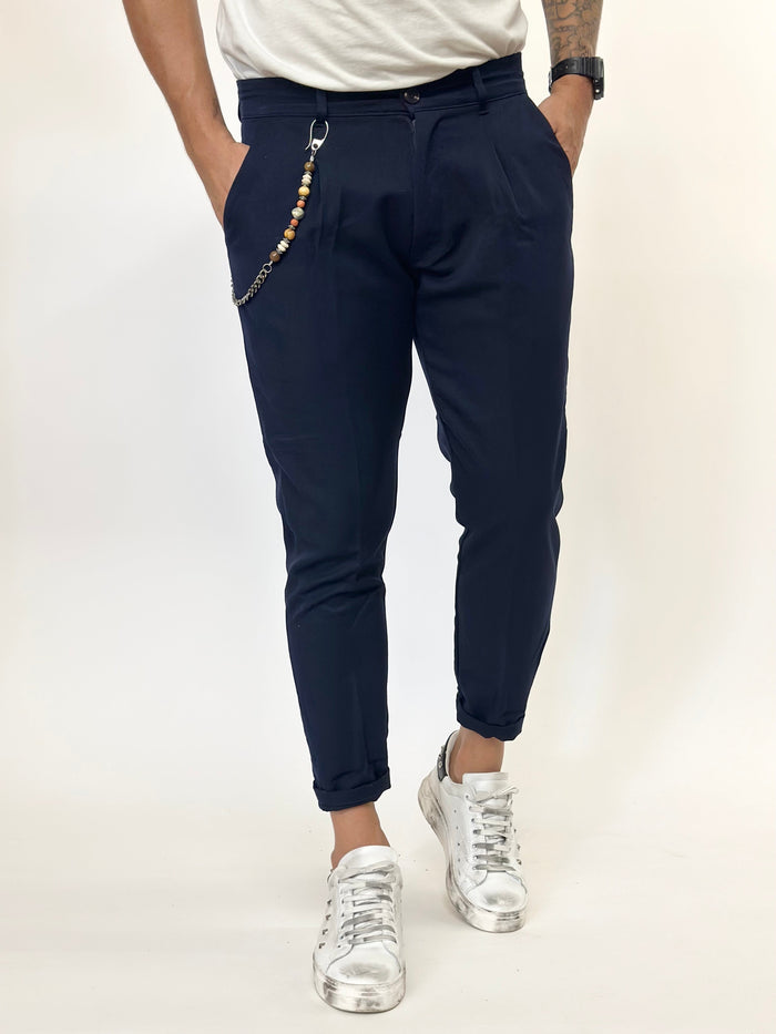 Pantalone MILANO sartoriale blu SS