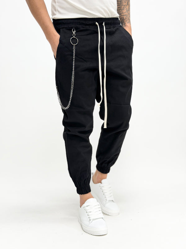 Pantalone ATLANTA con molla nero