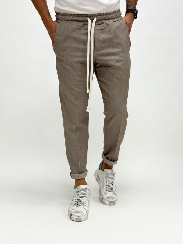 Pantalone CUBA regular tortora