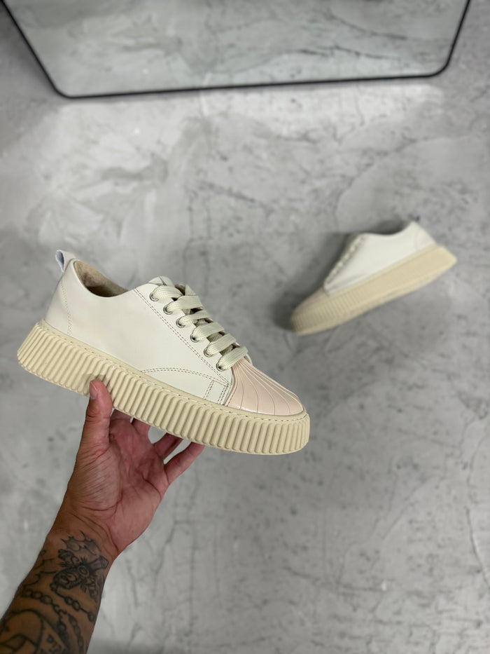 Sneakers num over beige