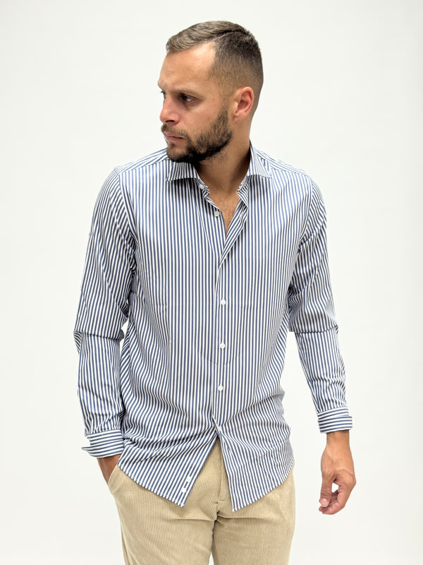 Camicia bacchetta piccola blu