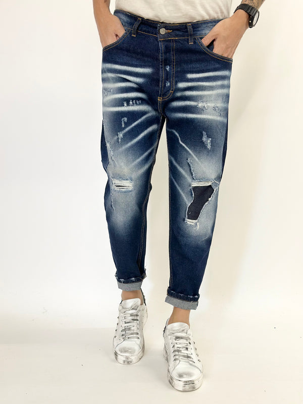 Jeans J.W scuro slavato