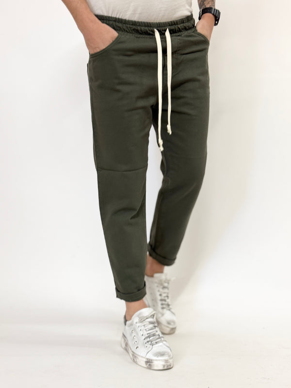 Jeans J.W laccetto pulito verde