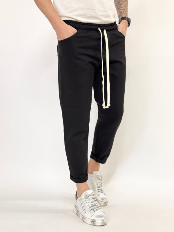 Jeans J.W laccetto pulito nero