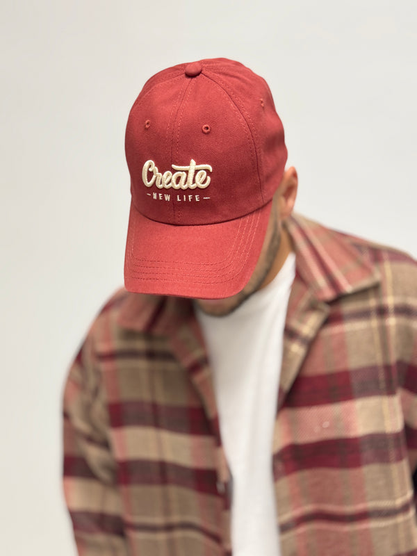 Cappello CREATE rosso