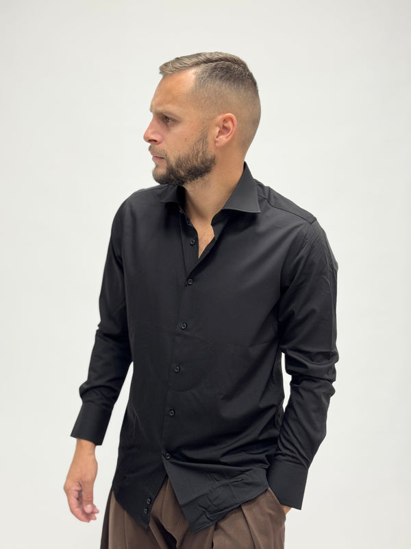 Camicia AD basica nera