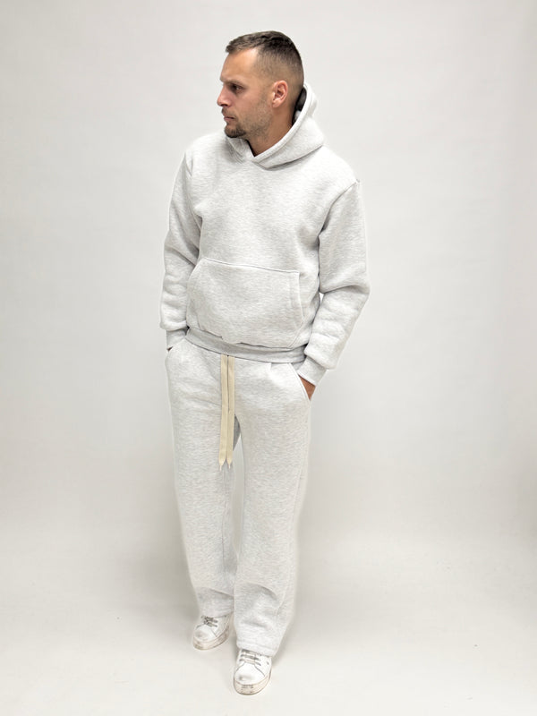 Tuta AD completa fondo ampio grigio nike