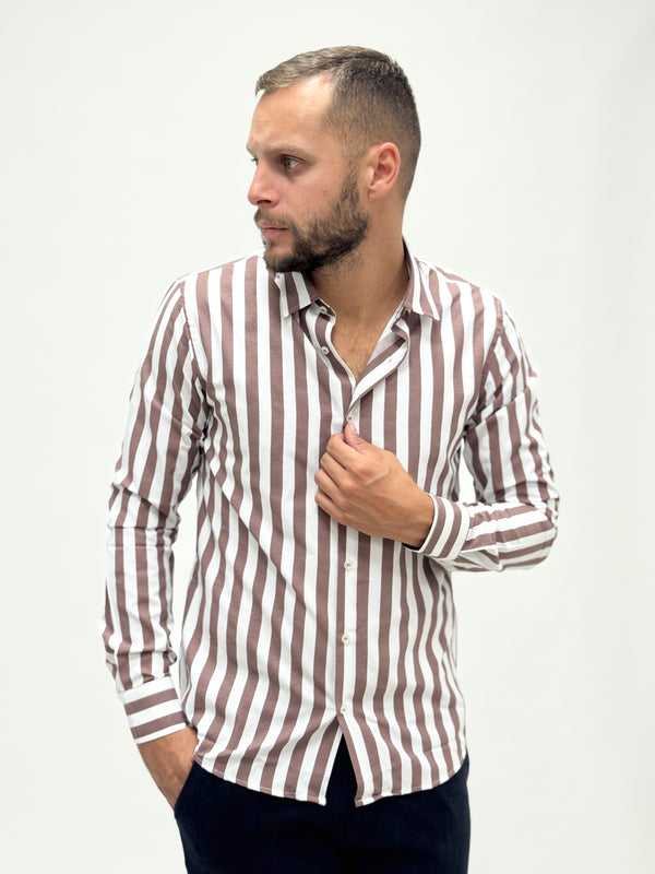 Camicia bacchetta grande moro