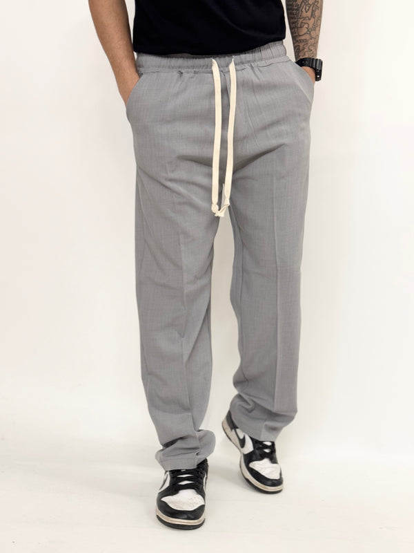Pantalone LONDRA fondo ampio grigio