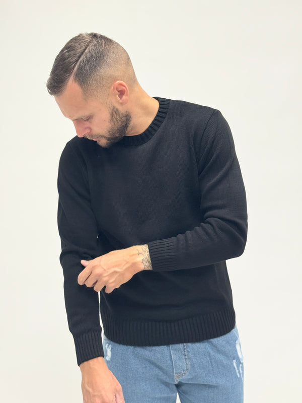 Maglione AD basico nero