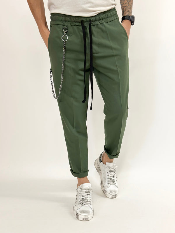 Pantalone CUBA basic con catena
