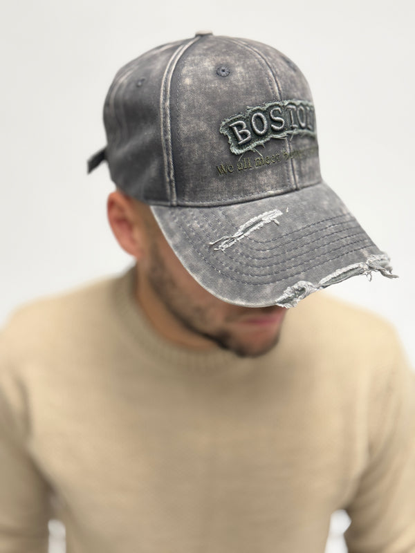 Cappello BOSTON rotture grigio