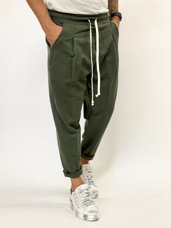 Pantalone PANAMA japan verde