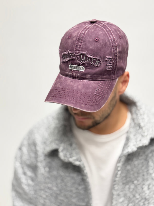 Cappello NEW YORK viola