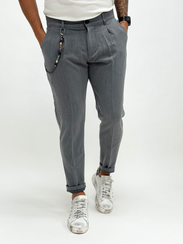 Pantalone MILANO sartoriale grigio scuro